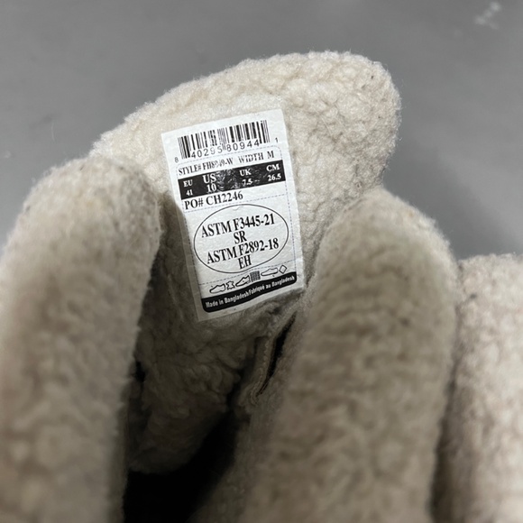 Carhartt Women's Pellston Waterproof Insulated 8 inch Boot, Tan Nubuck WOMENS 10 - Picture 8 of 14